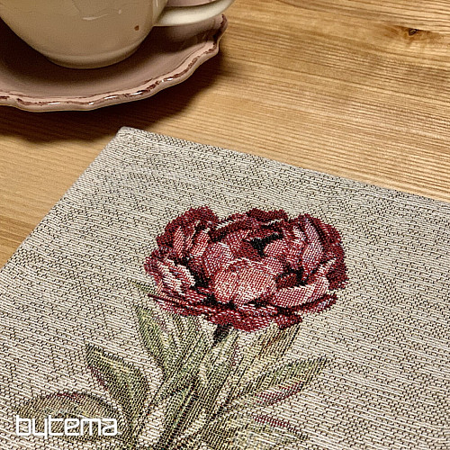Nappe tapisserie et châle FLORES TIME