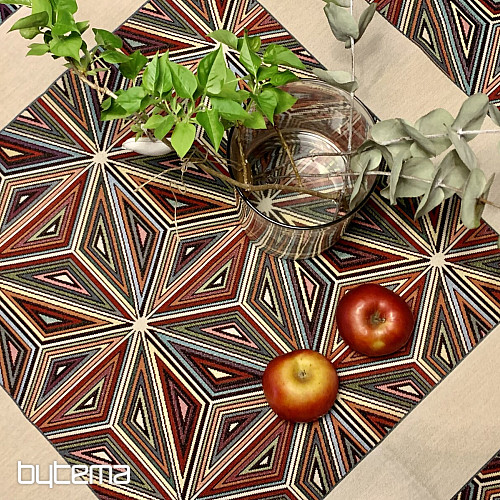 Nappe tapisserie et châle TRIANGEL