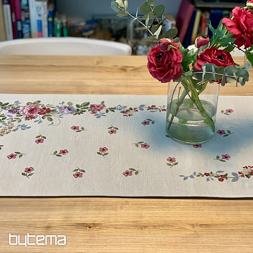 Nappe et foulard tapisserie KYTICE BORDURA