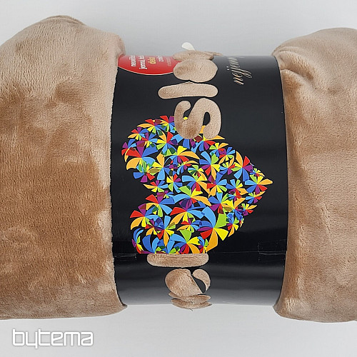 Couverture Ovečka lisse CHOCOLAT