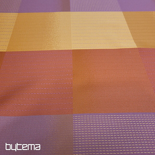 Tissu décoratif MADRID terre cuite