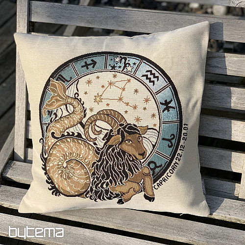 Housse de coussin Gobelin CAPRICORNE