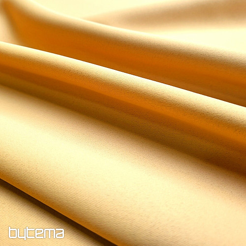 Tissu décoratif BLACKOUT 128 pour rideaux JAUNE