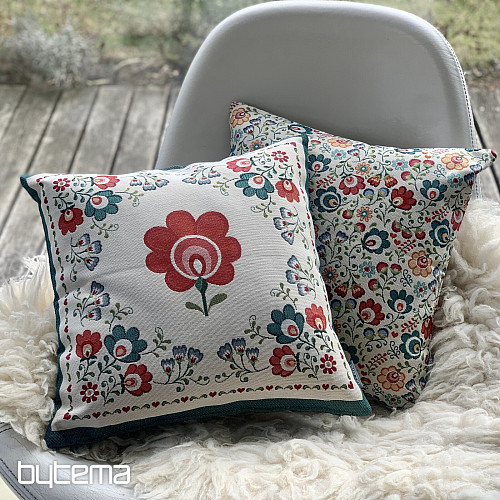 Housse de coussin tapisserie FOLKLOR II