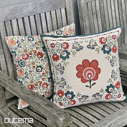 Housse de coussin tapisserie FOLKLOR II