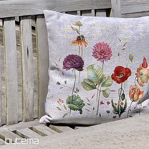 Housse de coussin tapisserie FLEURS DES PRÉS