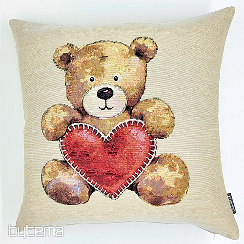 Taie d&#39;oreiller tapisserie OURS EN PELUCHE