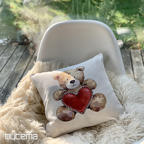 Taie d&#39;oreiller tapisserie OURS EN PELUCHE