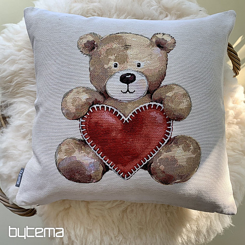 Taie d&#39;oreiller tapisserie OURS EN PELUCHE