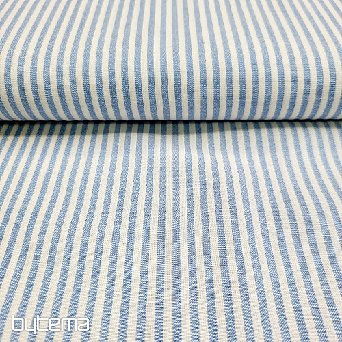 Tissu décoratif RAYTIS BLEU BLEU