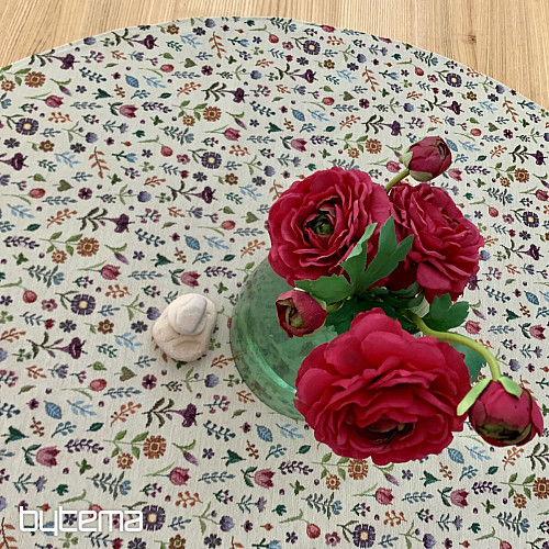 Tapisserie ronde JARDIN
