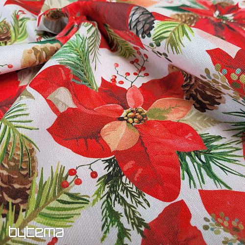 Tissu décoratif CHRISTMAS STAR MIX