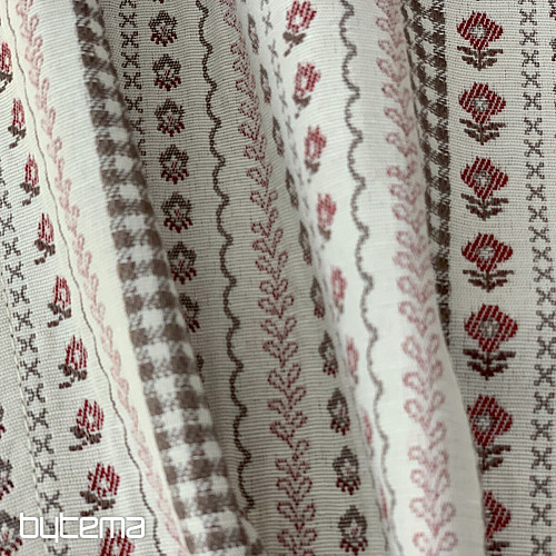 Nappe et châle TOSCANA VALERY RIGA BORDON STRIPE