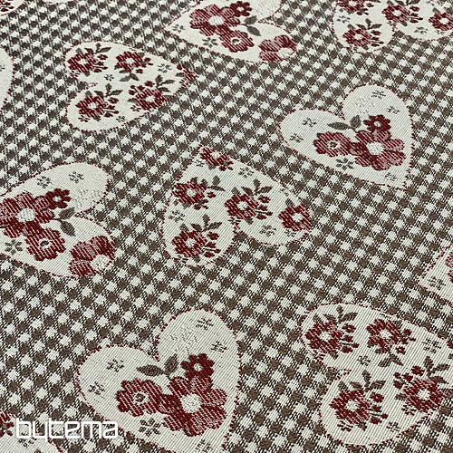 Nappe et châle TOSCANA VALERY 17 COEURS