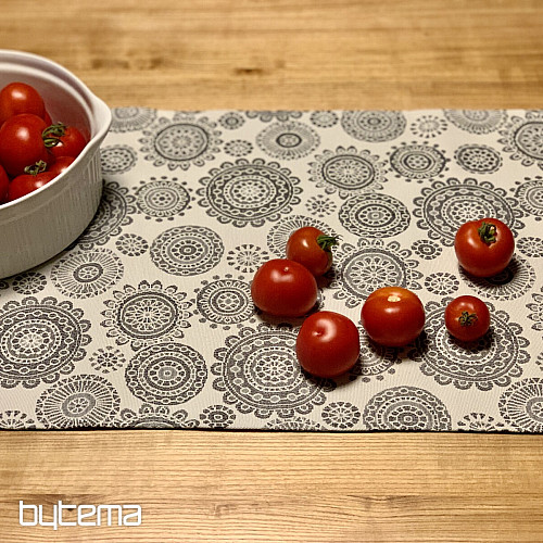 Châle et set de table MANDALA petit