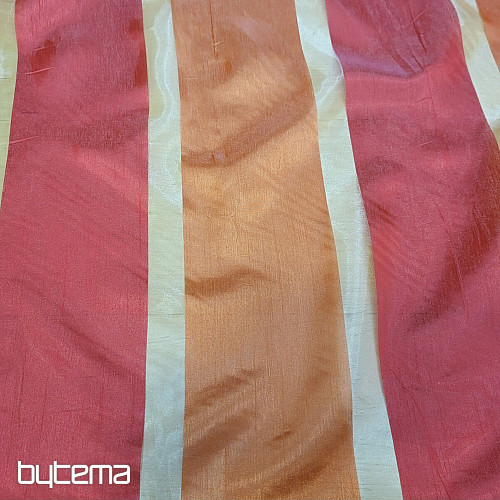 Organza RAYURES DE FEU