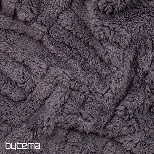 couverture Agneau LINES ANTHRACITE 150 x 200