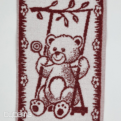 Serviette pour enfants MEDVÍDEK - mélange de couleurs