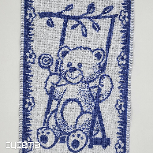 Serviette pour enfants MEDVÍDEK - mélange de couleurs
