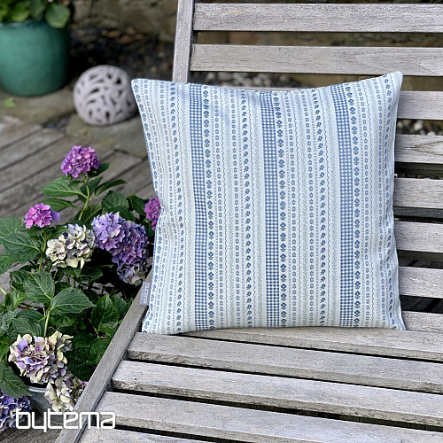Housse de coussin TOSCANA RIGA STRIPE bleu
