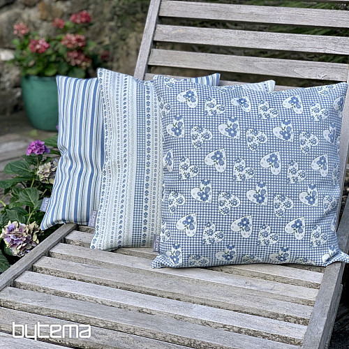 Housse TOSCANA VALERY SRDCE bleu