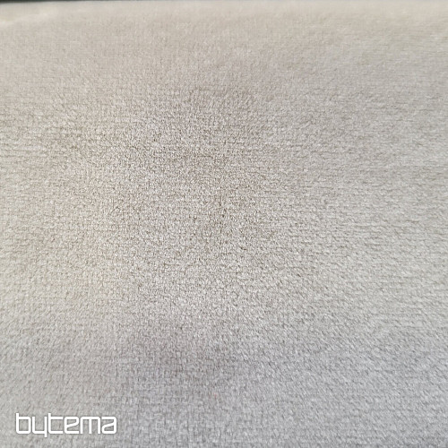 Tissu de décoration velours RIVIERA GRIS BEIGE