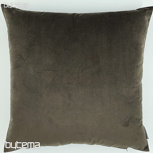 Tissu décoratif en velours RIVIERA TM. BRUN