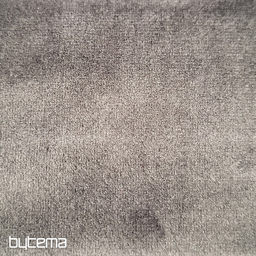 Tissu décoratif en velours RIVIERA TM. BRUN