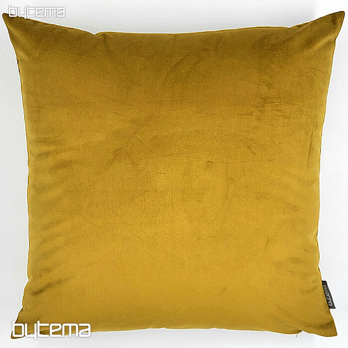 Tissu de décoration velours RIVIERA MUSTARD