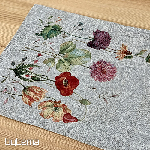 Nappe tapisserie et châle FLEURS DES PRÉS