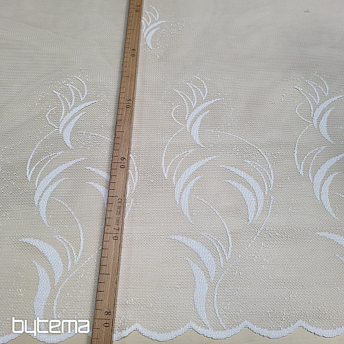 Rideau Jacquard V 318/170 blanc
