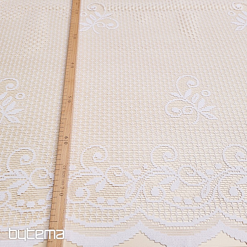 Rideau jacquard V 215 blanc