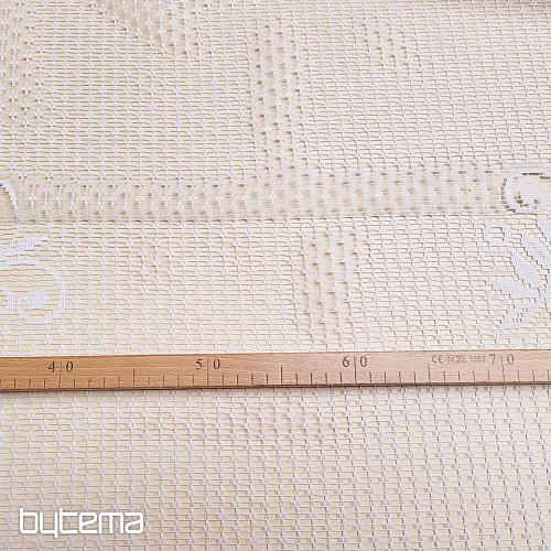 Rideau jacquard V 215 blanc