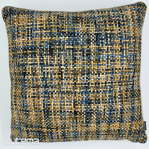 Coussin décoratif de luxe YARA BLEU