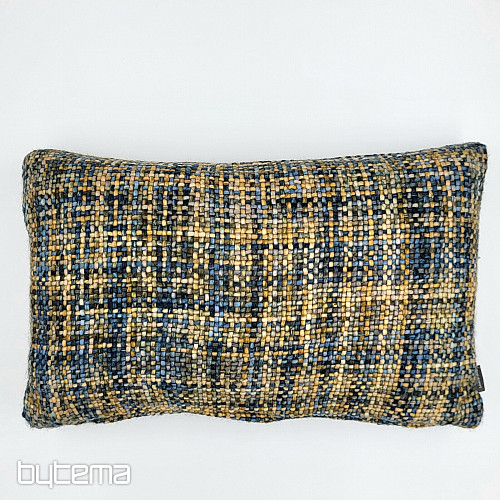 Coussin décoratif de luxe YARA BLEU