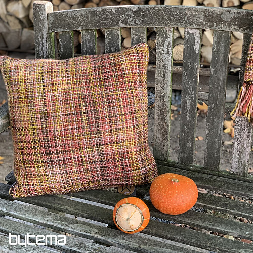Coussin décoratif de luxe YARA CAMEL