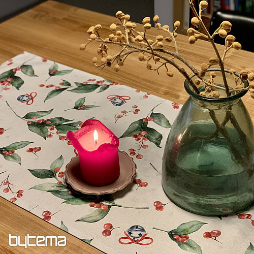 Nappe et écharpe de Noël CESMÍN VELKÁ