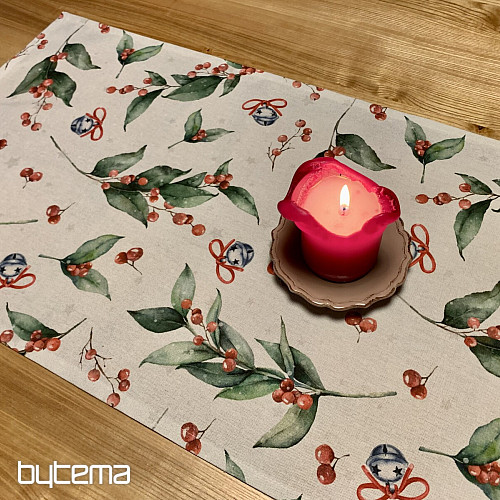 Nappe et écharpe de Noël CESMÍN VELKÁ