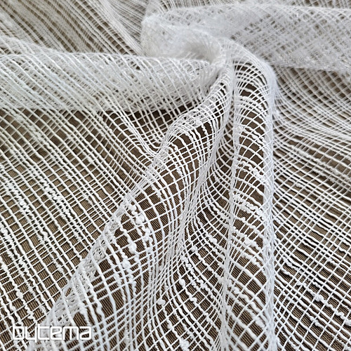 Rideau Jacquard 1600 blanc