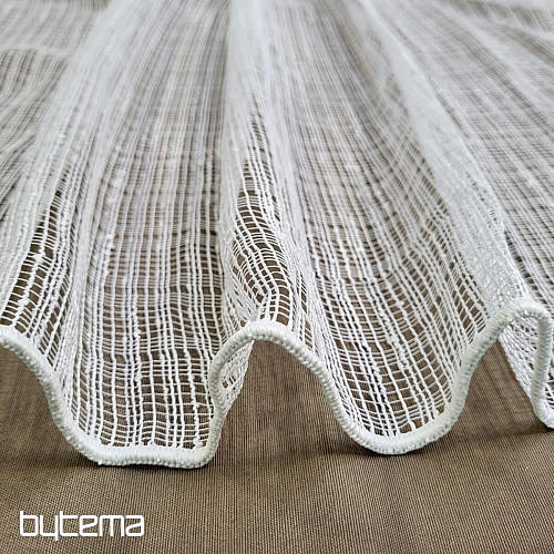 Rideau Jacquard 1600 blanc