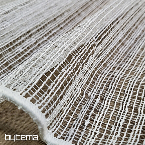 Rideau Jacquard 1600 blanc