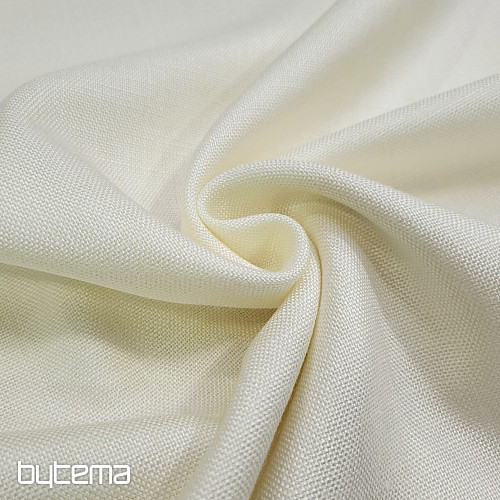 Tissu déco DOMIZIL crème