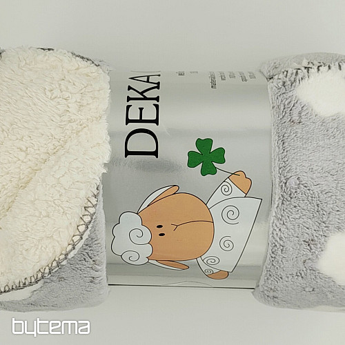 Couverture enfant Ovečka gris clair
