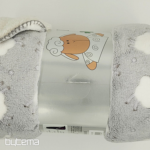 Couverture enfant Ovečka gris clair
