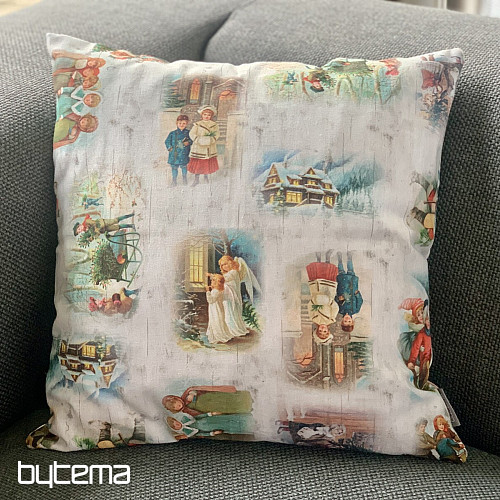 Housse de décoration de Noël ENFANTS EN HIVER