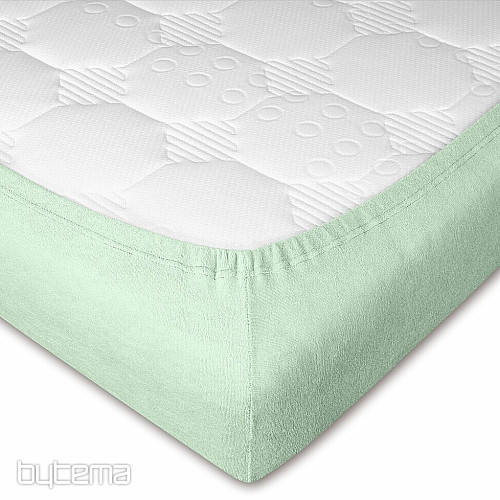 Drap éponge couleur MENTOL