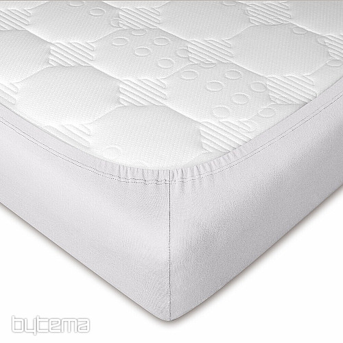 Drap de lit en jersey couleur ARGENT