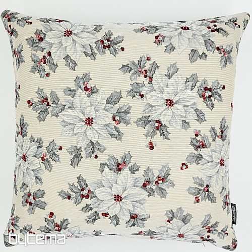 Housse de tapisserie de Noël ÉTOILE DE NOËL argent