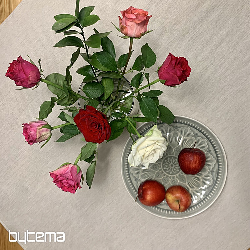 Nappe et foulard en tapisserie NATUR