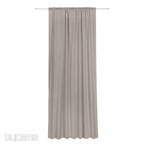 Rideau gerster NATURE GRIS BEIGE